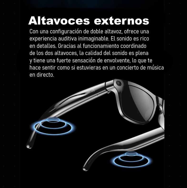 Gafas VisionGlasses inteligentes | Color Blanco.