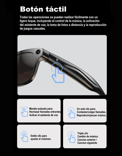 Gafas VisionGlasses inteligentes | Color Blanco.