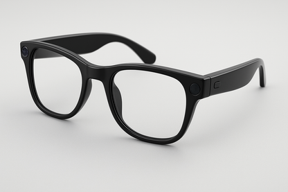 Gafas VisionGlasses inteligentes | Color negro y cristales transparentes.